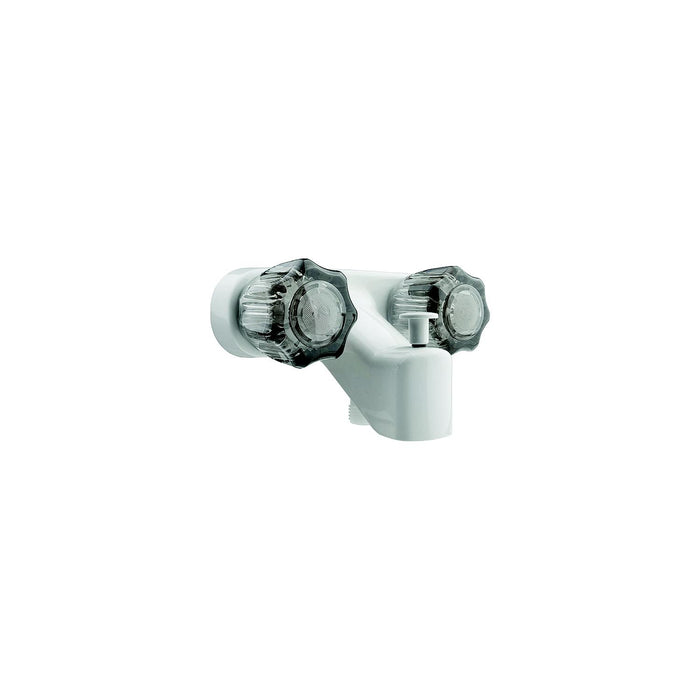 Dura Faucet DF-SA110S-WT Tub & Shower Diverter Faucet, White