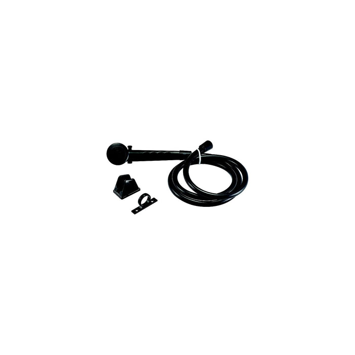 Dura Faucet DF-SA130-BK Economy Single Function Shower Wand & Hose Kit, Black