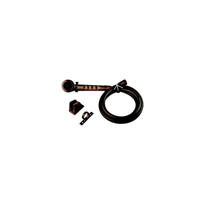 Dura Faucet DF-SA130-ORB Economy Single Function Shower Wand & Hose Kit, Oil Rub. Bronze
