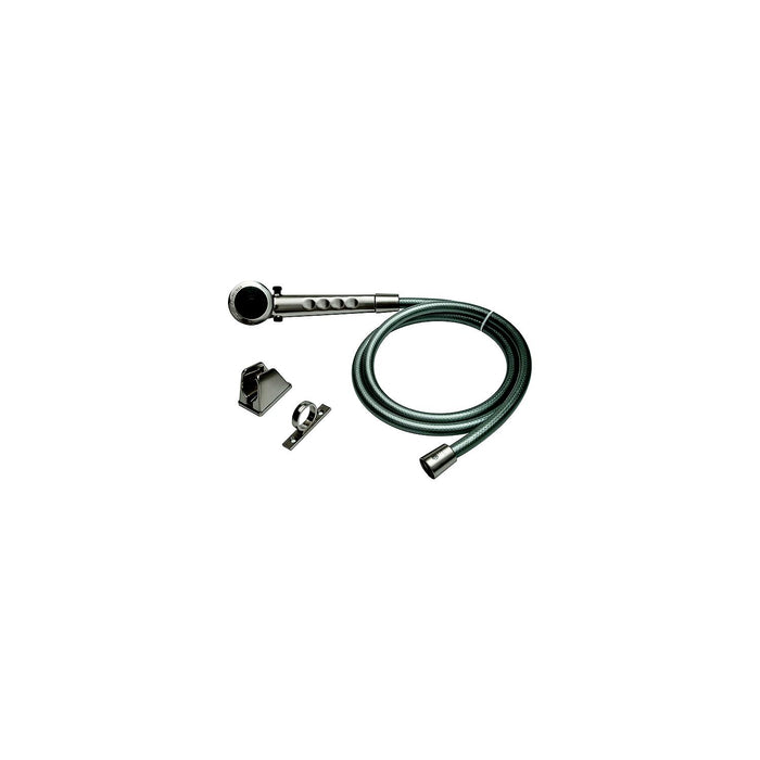 Dura Faucet DF-SA130-SN Economy Single Function Shower Wand & Hose Kit, Satin Nickel