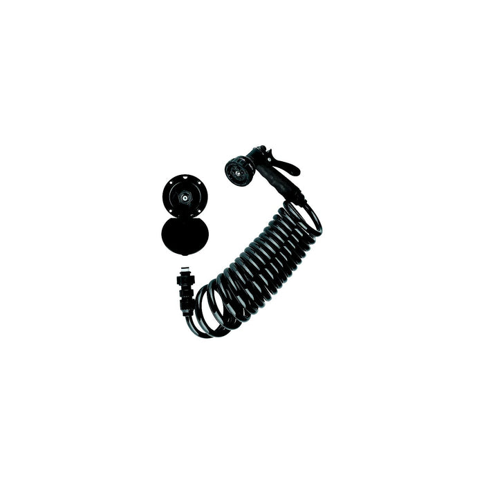 Dura Faucet DF-SA188-BK Exterior Quick Spray Dock Kit, Black