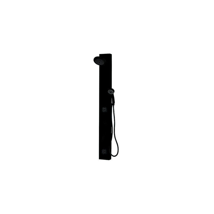 Dura Faucet DF-SA913-MB DuraFaucet RV Shower Column w/ shower head & wand, Matte Black
