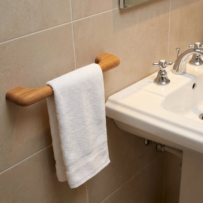 Whitecap Teak Towel Bar - 14"