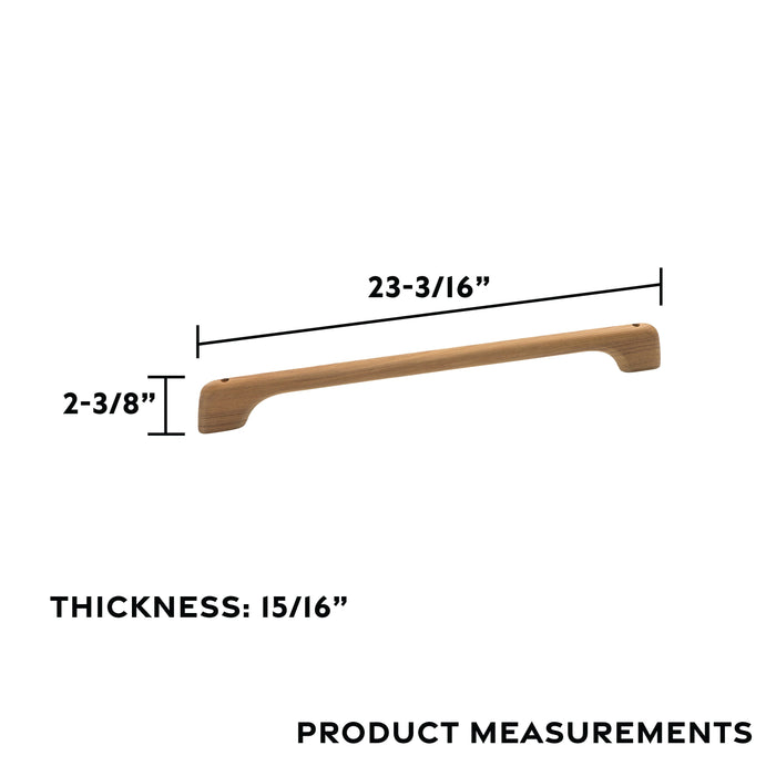 Whitecap Teak Long Towel Bar - 23"