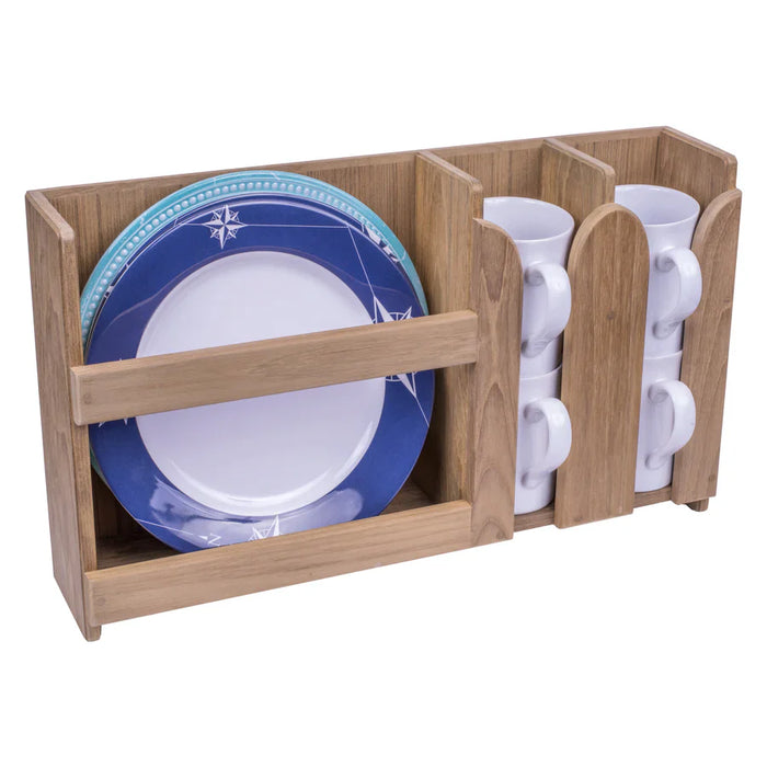 Whitecap Teak Dish/Cup Holder