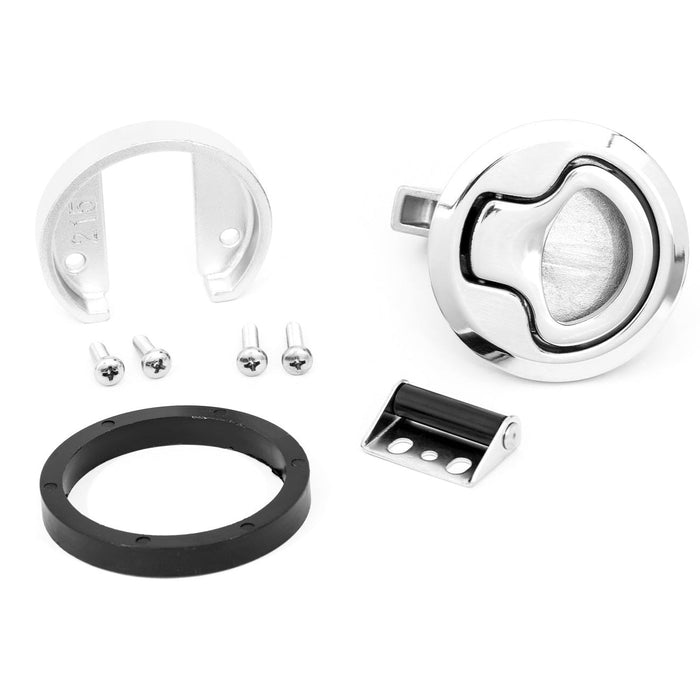 2.5" Slam Latch NL, Water-resistant, Beveled Face, Long, Kit