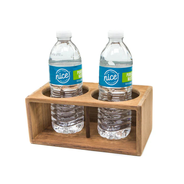 Whitecap Teak Two Insulated Drink Rack