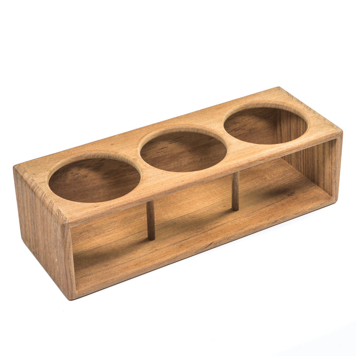 Whitecap 62624 Three Bottle Wine Holder