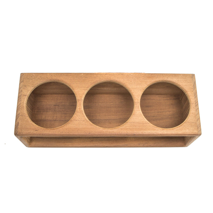 Whitecap 62624 Three Bottle Wine Holder