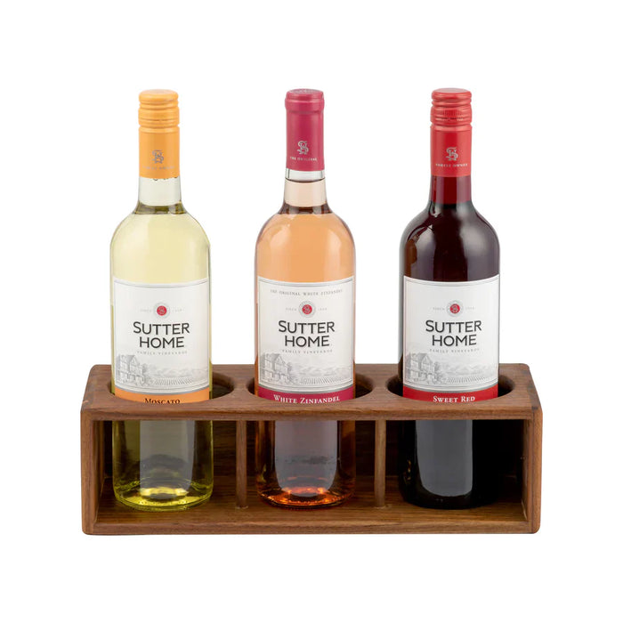 Whitecap 62624 Three Bottle Wine Holder