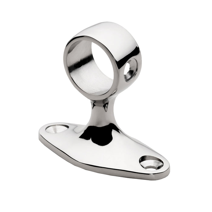 Whitecap 6279 6280 90 Degree Handrail Stanchion Center and End 7/8 Inch Tube 1-1/2 Inch Height