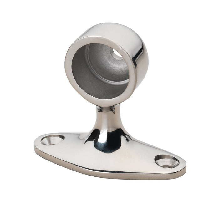 Whitecap 6279 6280 90 Degree Handrail Stanchion Center and End 7/8 Inch Tube 1-1/2 Inch Height