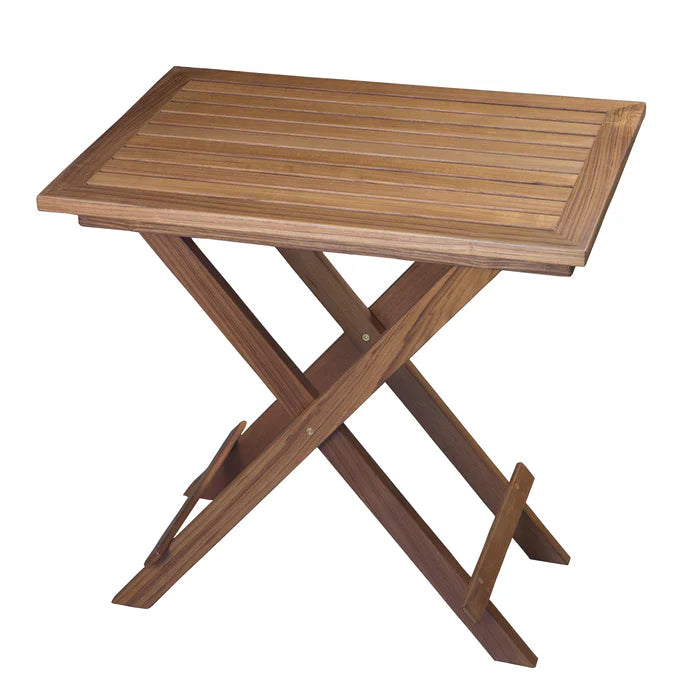 Whitecap 63058 Rectangle Slat Top Folding Bistro Table