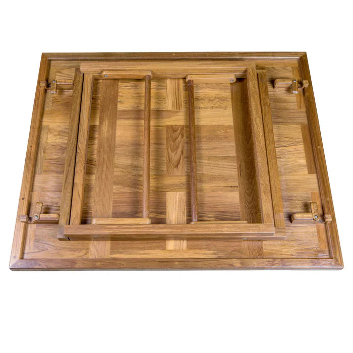 Whitecap 63060 Solid Top Folding Game Table