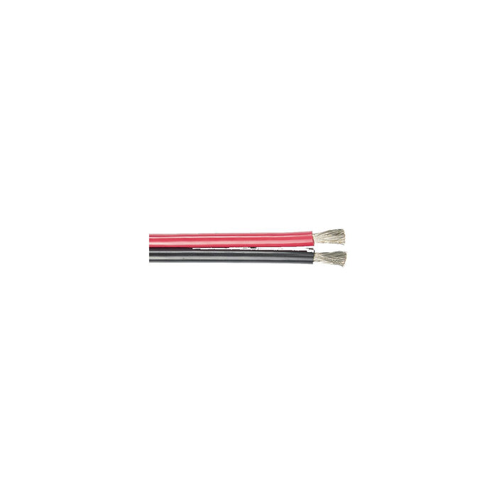 Ancor 121610 Marine Grade Bonded Cable, 6/2, 100', Red/Black