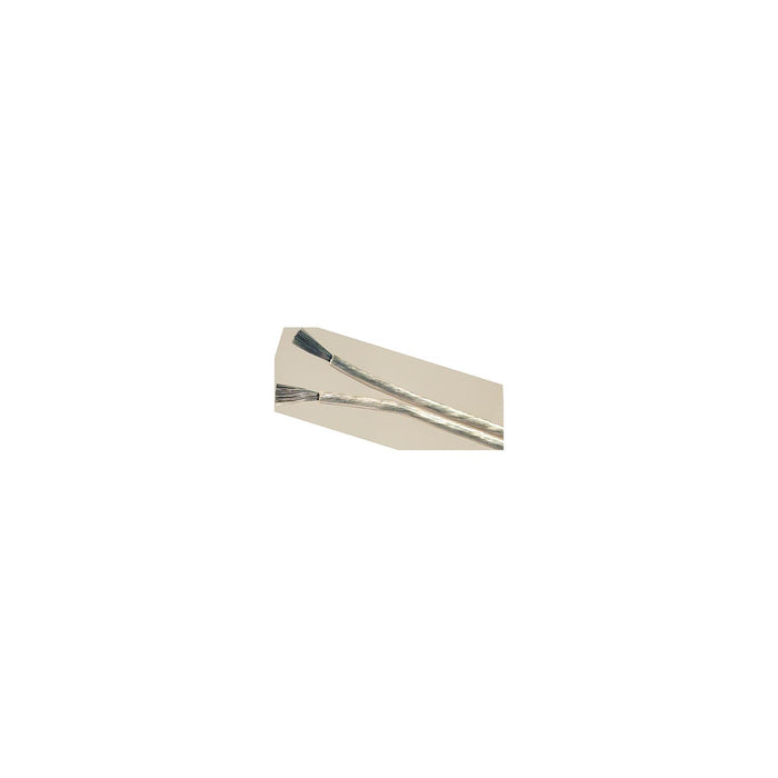 Ancor 142425 Tinned Copper Super Flex Audio Cable, Clear