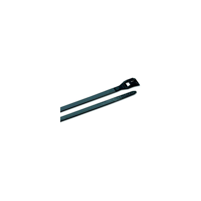 Ancor 199329 Low Profile Cable Ties, 11" Black, 100/pk