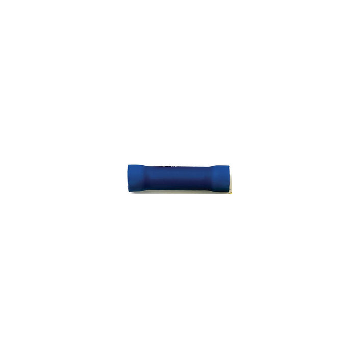 Ancor 210140 Marine Grade Vinyl Butt Connectors, 16-14 Wire, Blue, 25/Pk