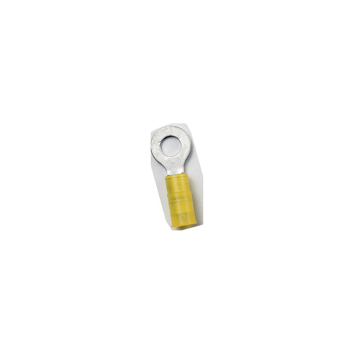 Ancor 210234 Marine Grade Nylon Insulated Ring Terminals, 1/4" Fastener, #8 Wire, Red, 25/Pk