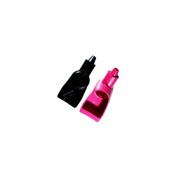 Ancor 260350 Battery Terminal Boot Set Wing Nut Style for #4-#2 (1 Ea. Red &, Black)