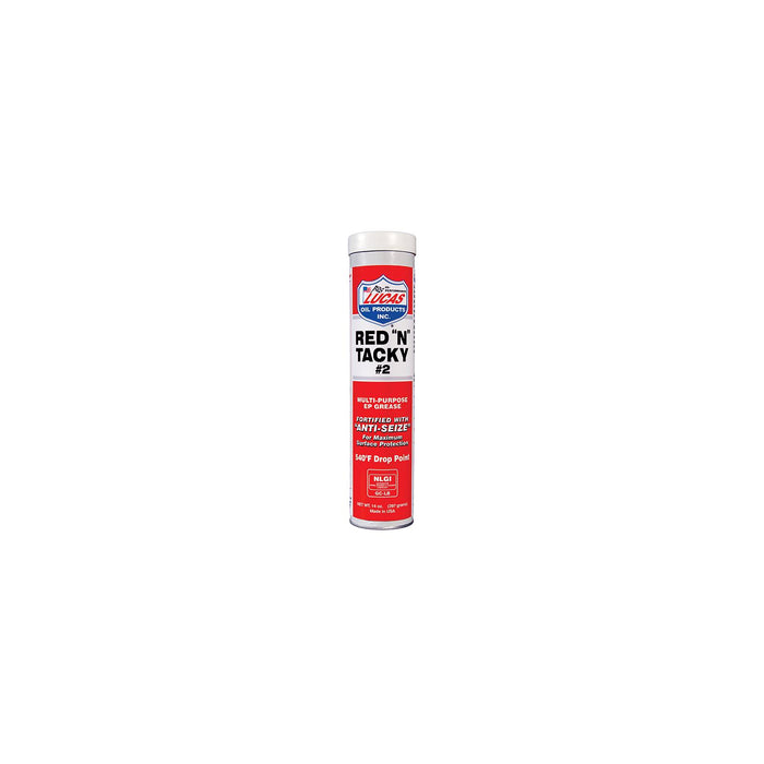 Dexter 088-11008R Lucas Red 'N' Tacky Grease, 14 oz. Tube