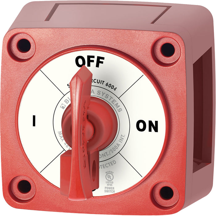 Blue Sea 6004 Single Circuit ON-OFF with Locking Key - Red