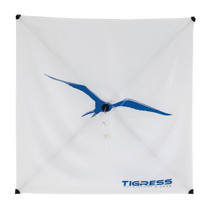 Cometa de viento Tigress Specialty Lite - Blanca