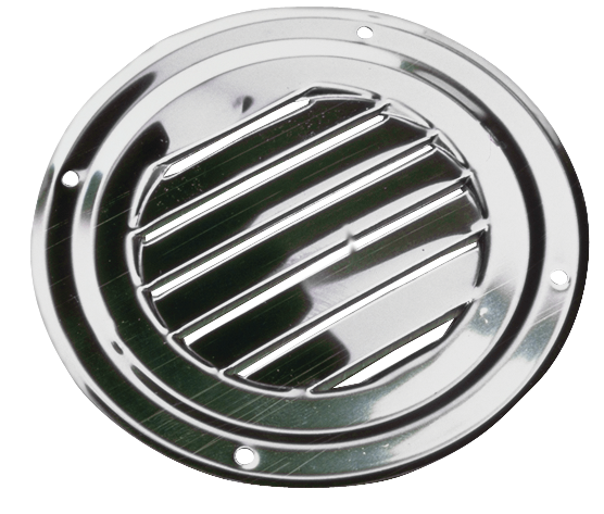 Sea Dog 331424 Sea-Dog Round Louvered Vent, 4"