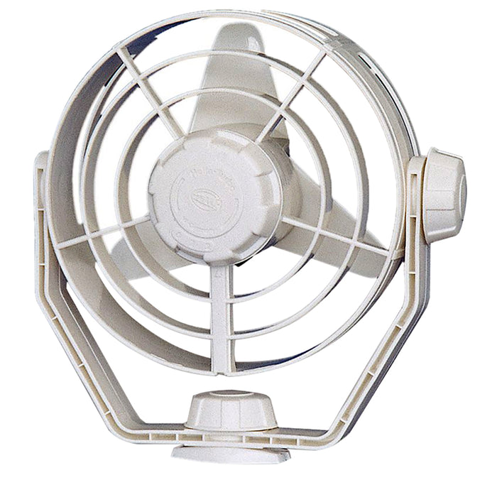 Hella 3361022 12V Two Speed "Turbo" Fan, White