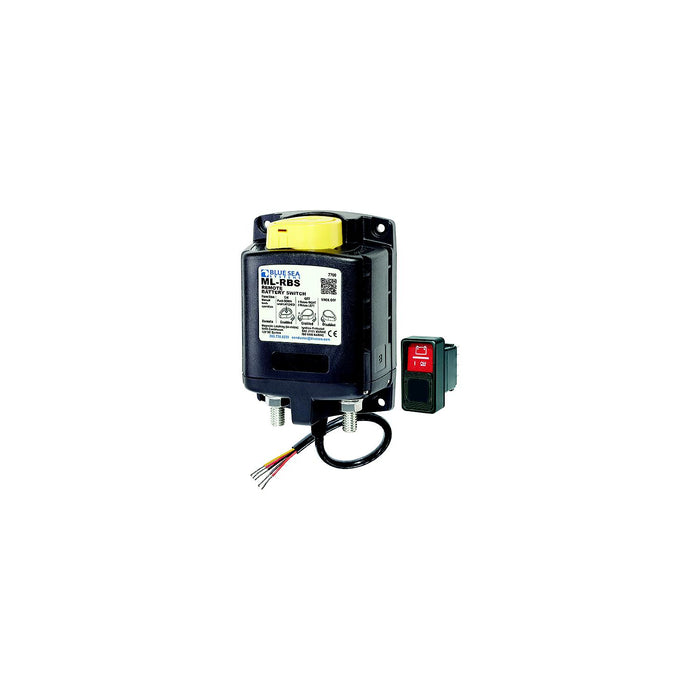 Blue Sea Systems 7702 ML-RBS Remote Battery Switch with Manual Control - 24V DC 500A