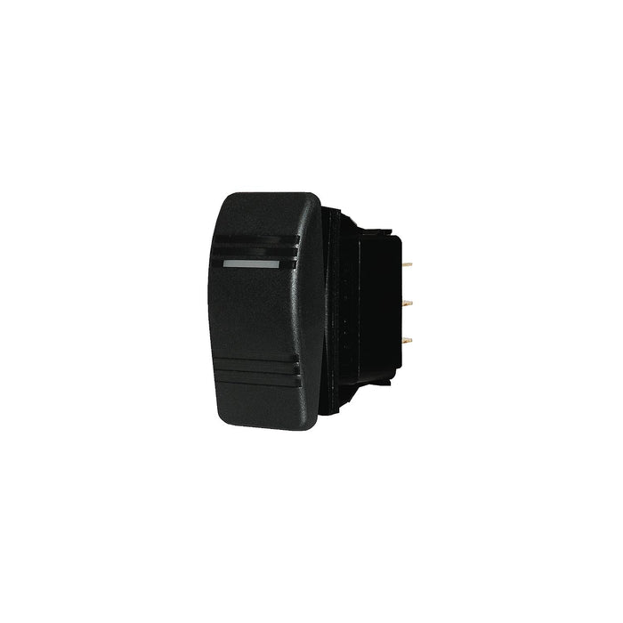 Blue Sea 8289-BSS 8289 Water Resistant Contura III Switch, Black, (On)-Off-On