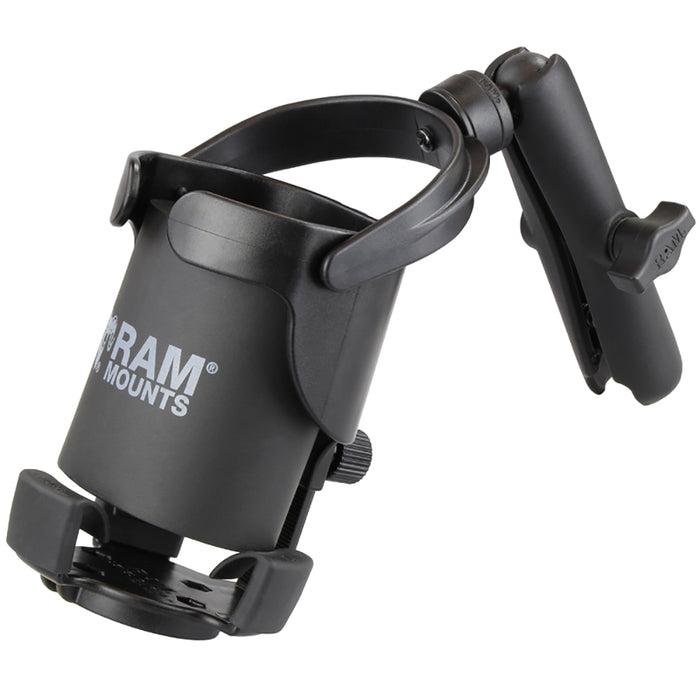 Copa de nivel de montaje RAM Mount Level Cup™ XL con brazo de doble zócalo largo