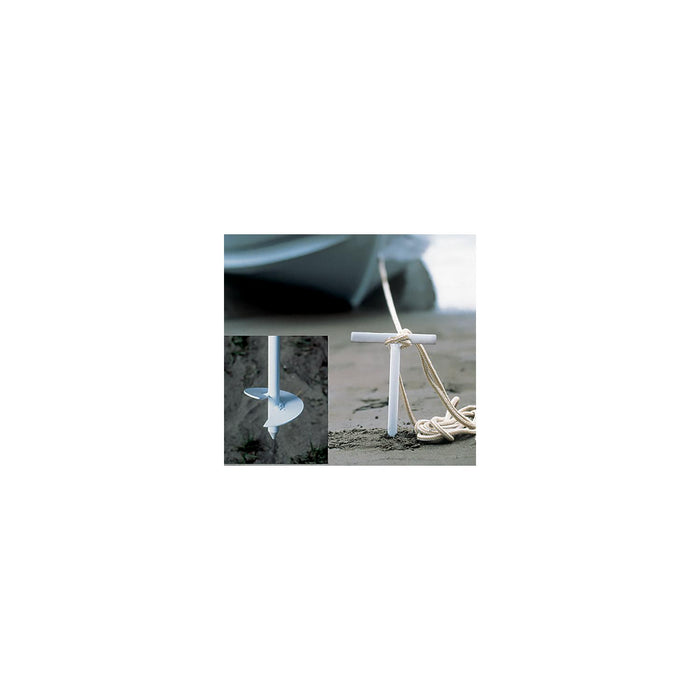 Ironwood Pacific 6 22" Two Piece Sand Anchor With Storage Bag