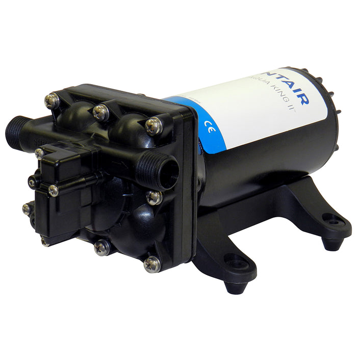 Shurflo by Pentair AQUA KING II Supreme 5.0 (24 VDC) Fresh Water Pump with Strainer and Fittings
