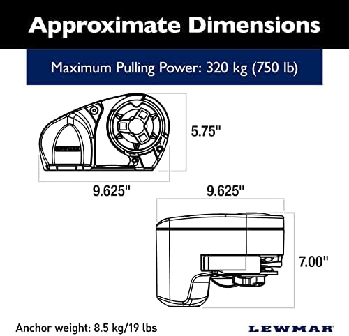Lewmar Pro-Series Horizontal Windlass Kit - 12V