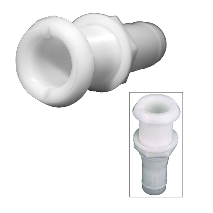 Accesorio pasacascos Perko de 3/4" para manguera - Brida estrecha de plástico