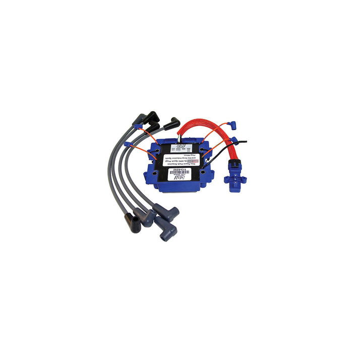 CDI Electronics 1136292K1 Johnson/Evinrude Power Pack & Plug Wires