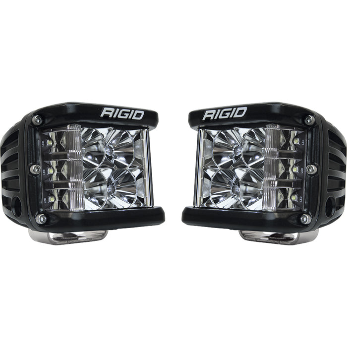 Serie D-SS PRO Flood de RIGID Industries, par de luces LED para montaje en superficie, color negro
