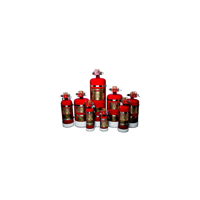 Fireboy-Xintex MA20050227BL MA2 Auto/Manual Discharge HFC-227ea Fire, Extinguisher w/Mount, 50 cu. Ft.