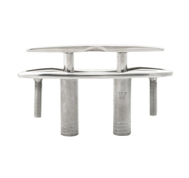 Whitecap Pull Up Stainless Steel Cleat - 4-½"