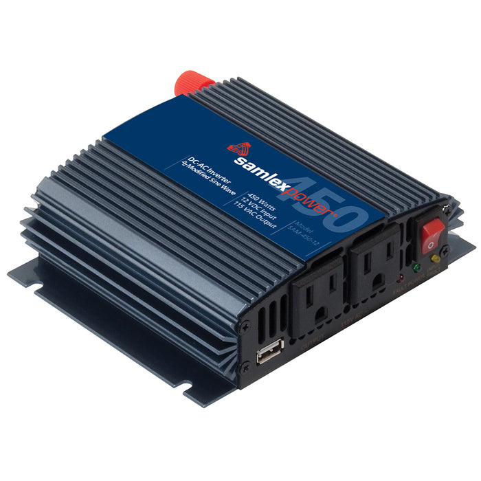 Inversor de onda sinusoidal modificada Samlex de 450 W, 12 V