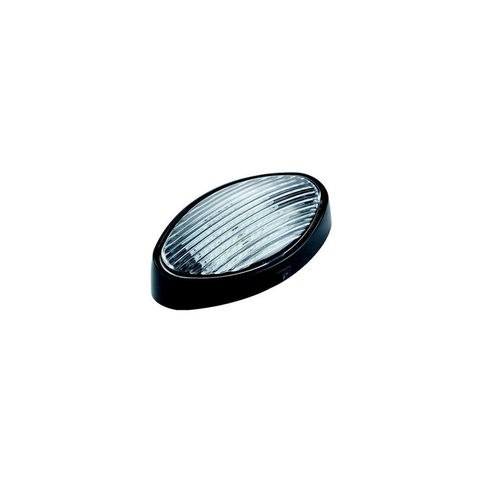 Ming's Mark 9090131 Dura Faucet Black LED oval Porch Light On/Off Switch