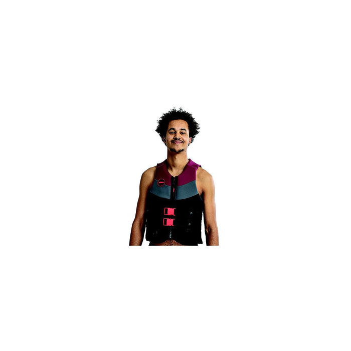 Jobe Sports 247722022-XL Men's Neoprene Vest, XL, Burgundy Red