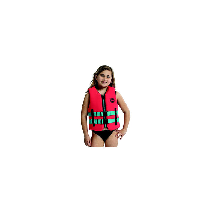 Jobe Sports 247722029-PCS Youth Neoprene Vest, Hot Pink
