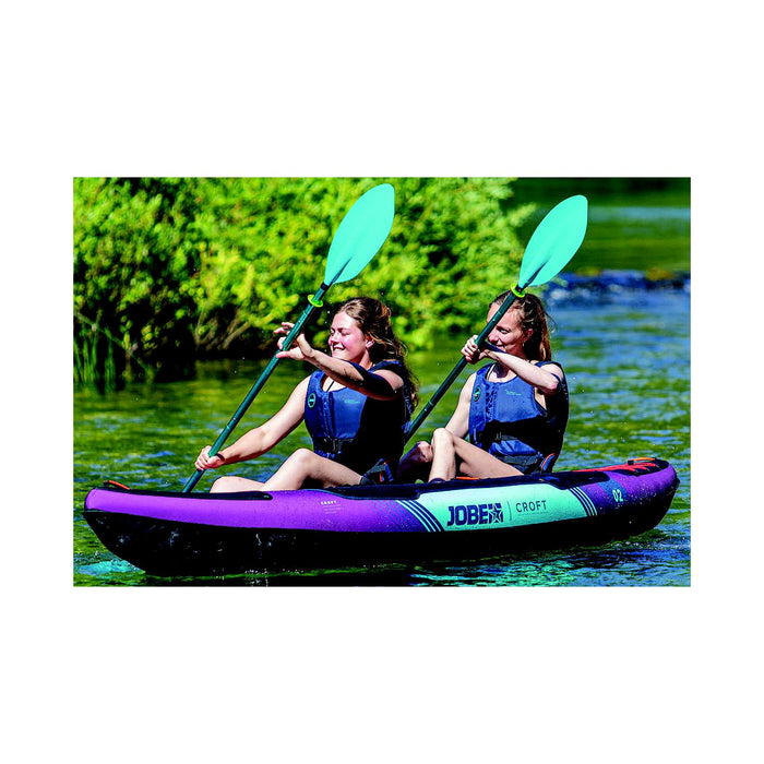 Jobe Sports 600025001PCS Croft Inflatable Kayak Package 11 ft 2") length X 35", width