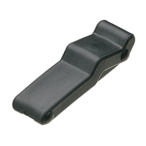 Southco Concealed Soft Draw Latch with Keeper - Black Rubber