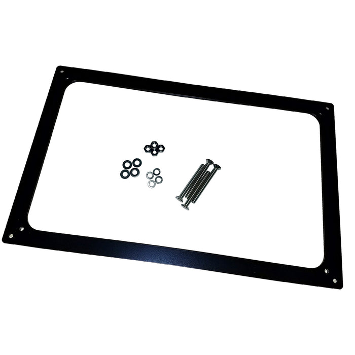 Placa adaptadora Raymarine E120W a Axiom Pro 12 con nuevos orificios de fijación