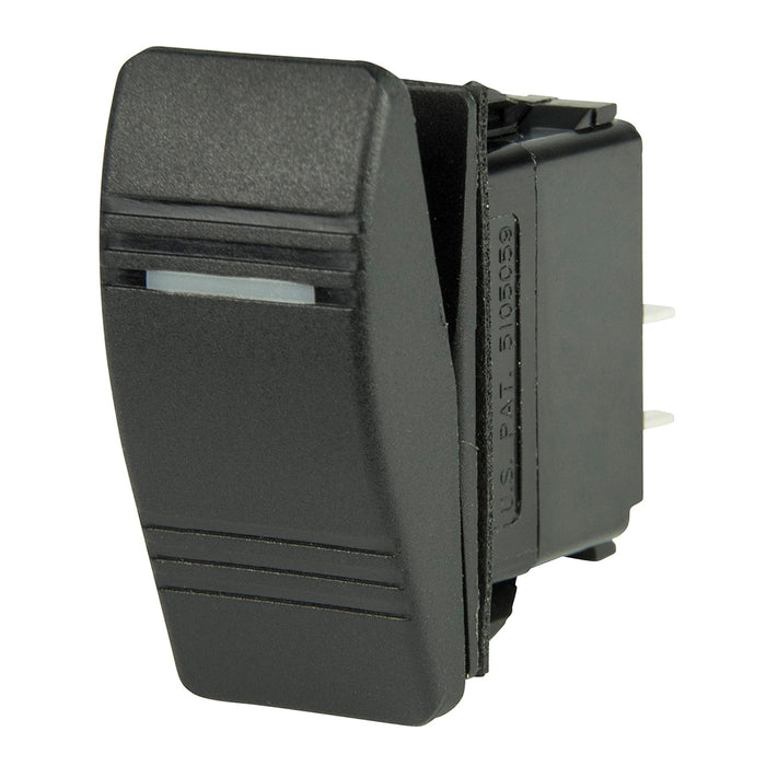 Interruptor BEP DPST Contura - 1 LED ámbar - APAGADO/ENCENDIDO