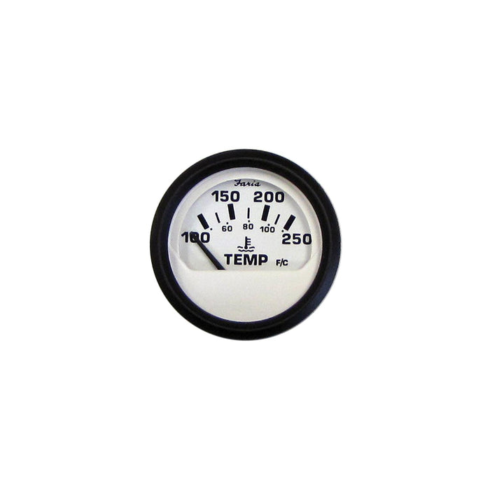 Faria 12904 Euro 2" Water Temperature Gauge (100-250F)