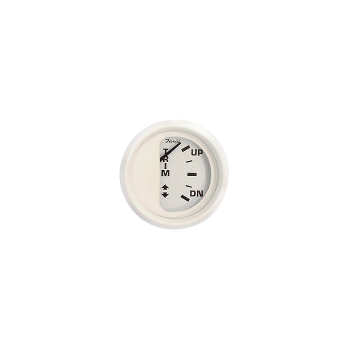 Faria F13123 Dress White 2" Trim Gauge